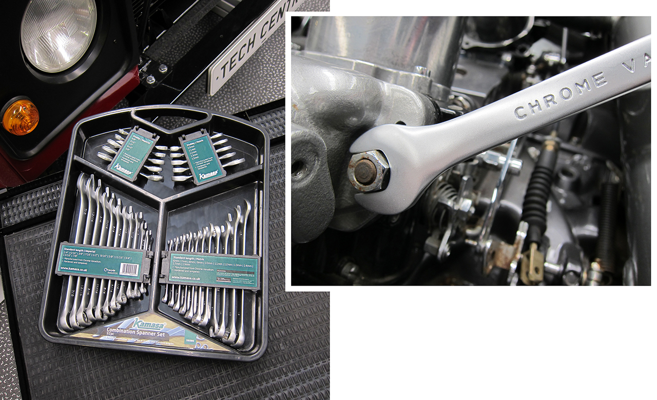 New 32 piece combination spanner set