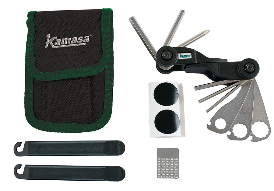 New multi-tool bicycle tool kit from Kamasa
