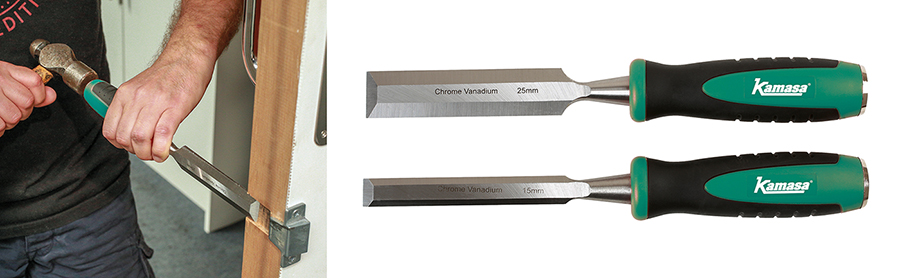 High quality two-piece wood chisel set