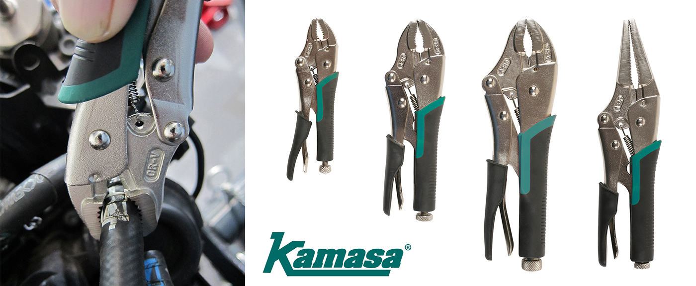 Self-grip locking pliers from Kamasa Tools that offer excellent quality and value
