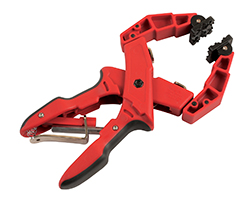 New from Kamasa — adjustable clamp with extending arms