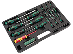 Always have the correctly sized screwdriver to hand with this very useful set 