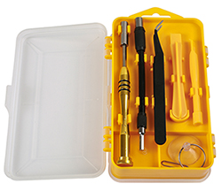 New from Kamasa Tools: this amazingly comprehensive precision screwdriver and accessory set