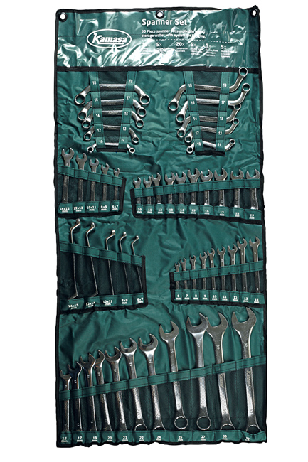 55943 Assorted Spanner Set 50pc