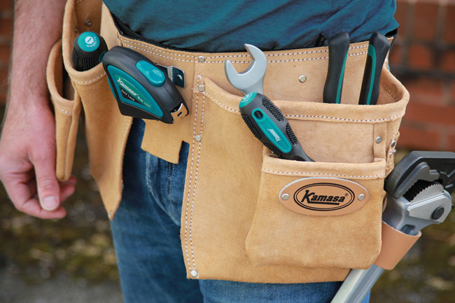 Kamasa 55945 Tool Belt/Pouch Heavy Duty