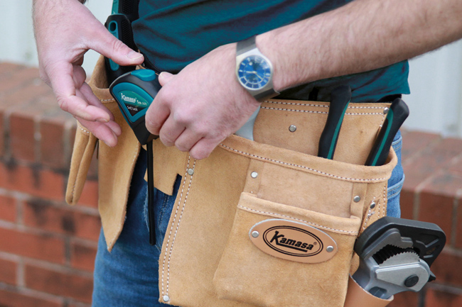 Kamasa 55945 Tool Belt/Pouch Heavy Duty