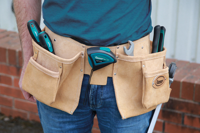 Kamasa 55945 Tool Belt/Pouch Heavy Duty