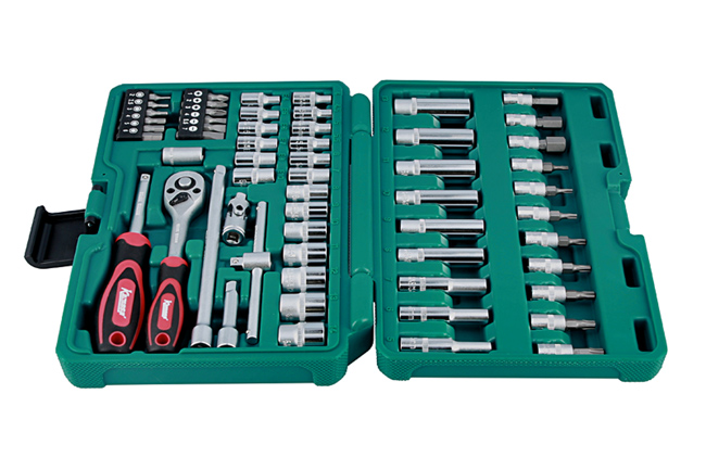 56017 Socket Set 1/4"D 58pc