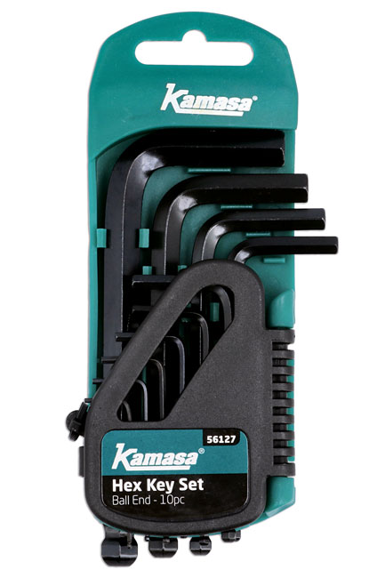 Kamasa 56127 Hex Key Set - Short 10pc