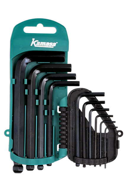 Kamasa 56127 Hex Key Set - Short 10pc