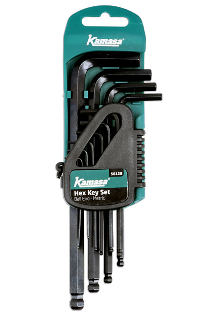 Kamasa 56128 Hex Key Set 10pc
