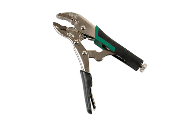 Laser Tools 56140 Curved Jaw Locking Pliers 180mm