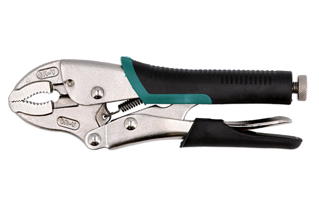 Kamasa 56140 Curved Jaw Locking Pliers 180mm