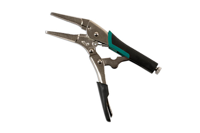 Laser Tools 56142 Long Nose Locking Pliers 230mm