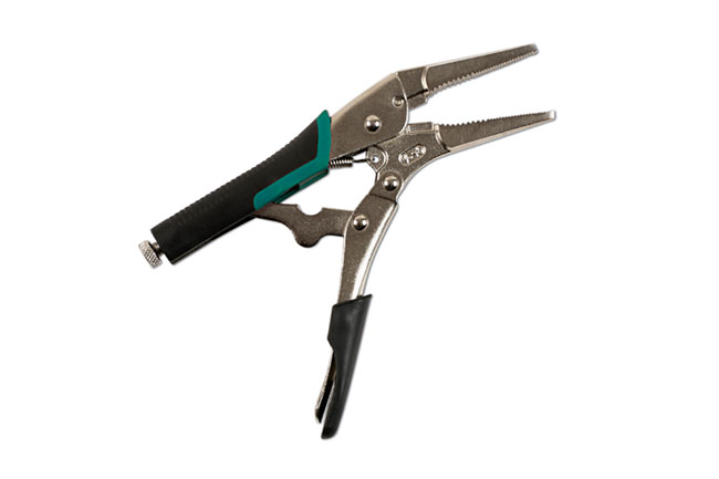 Laser Tools 56142 Long Nose Locking Pliers 230mm