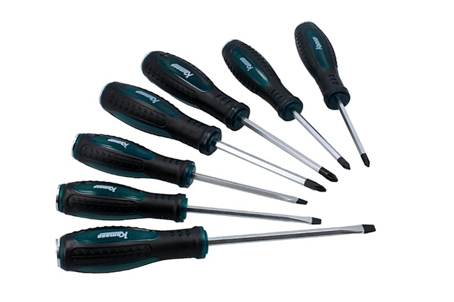 Kamasa 56148 Pound Thru Screwdriver Set 7pc