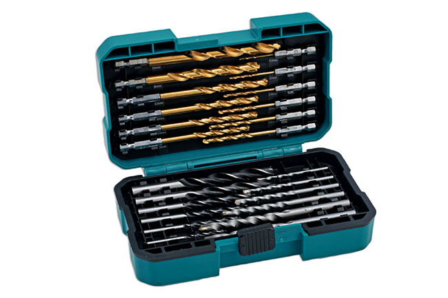 56151 Assorted Drill Set in Storage Case 24pc