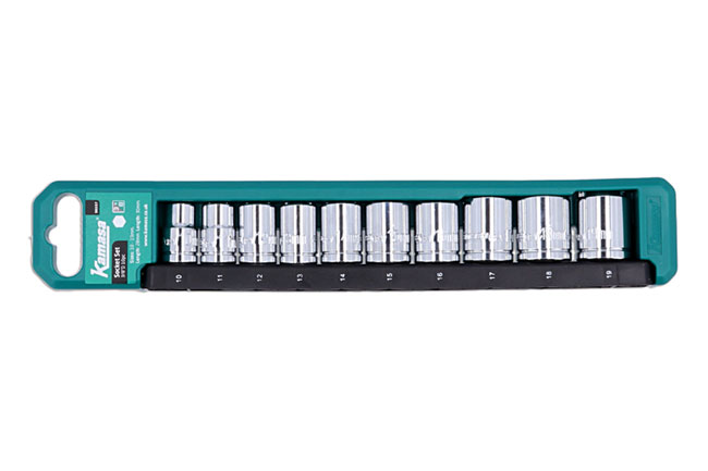 Kamasa 56157 Socket Set 3/8"D 10pc