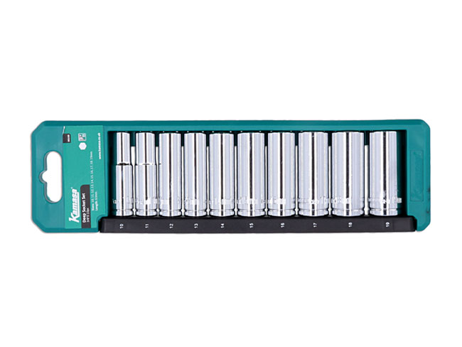 Kamasa 56158 Deep Socket Set 3/8"D 10pc
