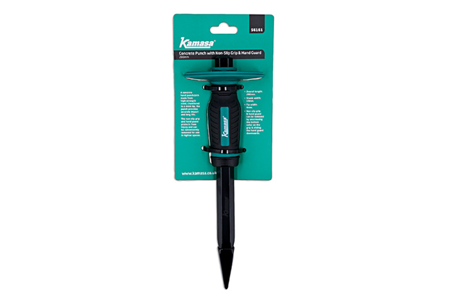 Kamasa 56161 Concrete Punch with Non-Slip Grip & Hand Guard - 280mm