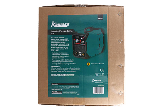 Kamasa 56164 Inverter Plasma Cutter - 30A