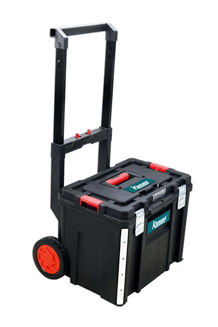 Kamasa 56165 Large Modular Rolling Toolbox - with 100kg Load Capacity