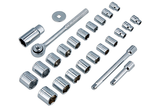 Laser Tools SS3622 Socket Set 3/8"D 25pc