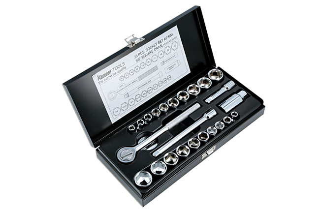 Kamasa SS3622 Socket Set 3/8"D 25pc
