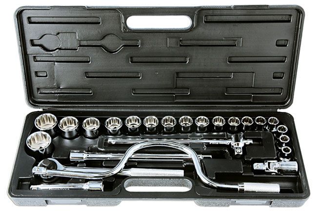 Kamasa SS4710 Socket Set 1/2"D 24pc