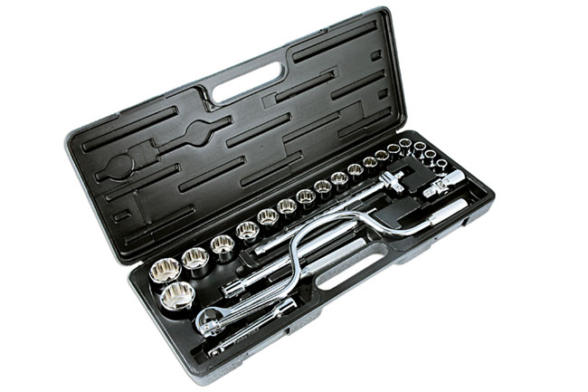 Kamasa SS4710 Socket Set 1/2"D 24pc
