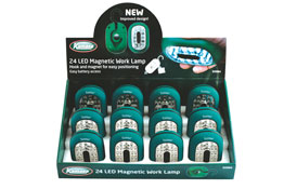 Kamasa | 55994 | 24 LED Magnetic Worklamp Counter Display of 12