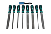 56154 Metal & Woodworking File Set 9pc