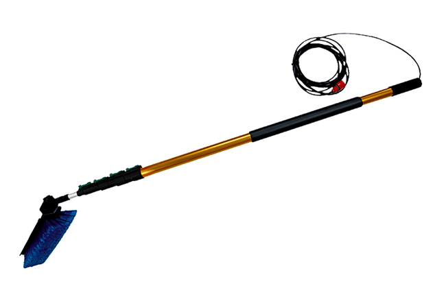 Kamasa 56168 Extendable 24" Solar Panel/Conservatory Brush - with Twin-Face Head