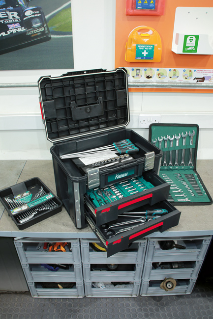 Kamasa 56171 Modular Rolling Toolbox 3pc - with 100kg Load Capacity