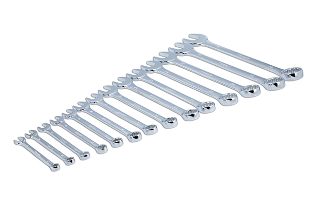 Laser Tools SP2414 Combination Spanner Set 14pc