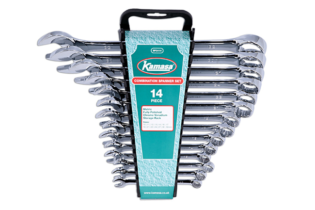 Laser Tools SP2414 Combination Spanner Set 14pc