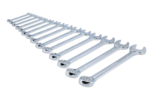 Laser Tools SP2414 Combination Spanner Set 14pc