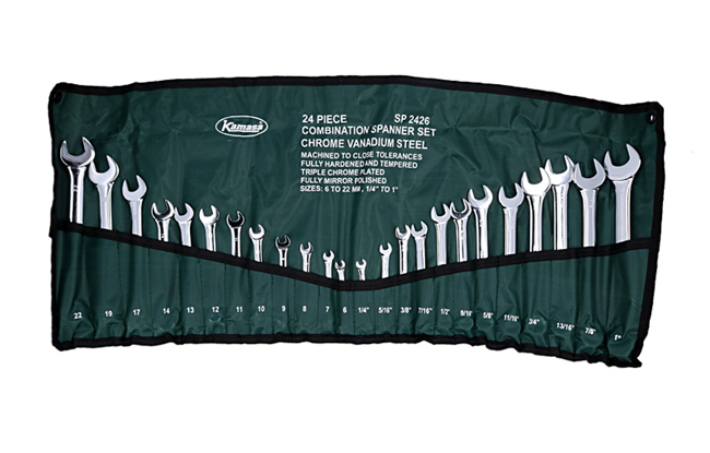 Kamasa SP2426 Combination Spanner Set 24pc